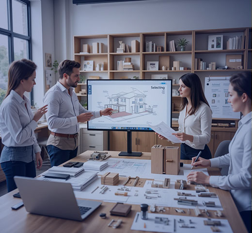 Architects and interior designers choosing the right hardware